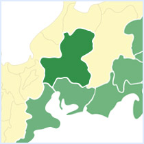 岐阜県　周辺地図