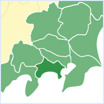神奈川県　周辺地図