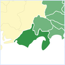静岡県　周辺地図